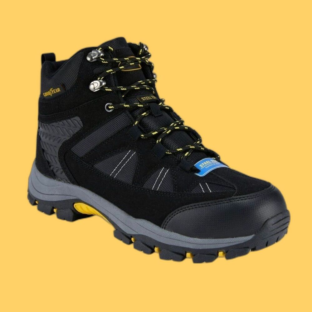 Goodyear Teton Steel Toe Outdoor Hiker Work Boots - Men’s Size 11
